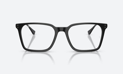 Ray-Ban RX5452 Square Eyeglasses in Black, front view