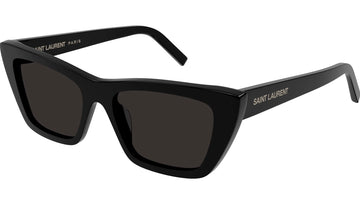 SOLID GRAY LENSES WITH BLACK FRAME