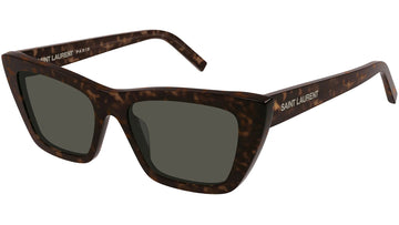 SOLID GRAY LENSES WITH DARK HAVANA FRAME