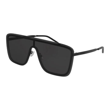 SOLID GRAY LENSES WITH BLACK FRAME