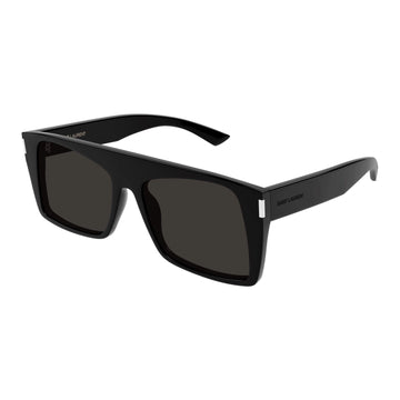 SOLID GRAY LENSES WITH BLACK FRAME