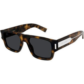SOLID BLACK LENSES WITH HAVANA FRAME
