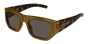 SOLID BROWN LENSES WITH BROWN FRAME
