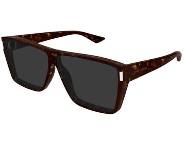 SOLID GREEN LENSES WITH HAVANA FRAME