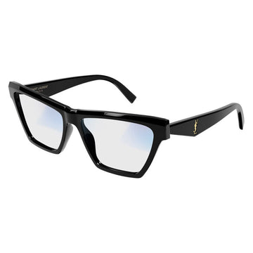 TRANSPARENT PHOTOCHROMATIC WITH BLUE COLTROL LENSES WITH BLACK FRAME