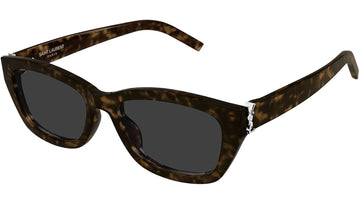 SOLID GRAY LENSES WITH DARK HAVANA FRAME