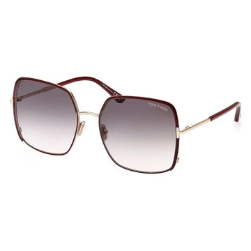 GRAY GRADIENT LENSES WITH BURGANDI FRAME