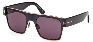 SOLID GRAY LENSES WITH SHINY BLACK FRAME