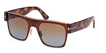 BROWN GRADIENT LENSES WITH SHINY DARK BROWN FRAME