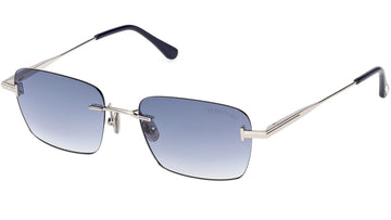 BLUE GRADIENT LENSES WITH SLIVER FRAME