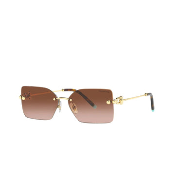 BROWN GRADIENT LENSES WITH GOLD FRAME