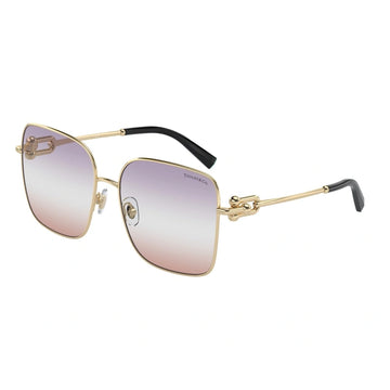 TRIGRADIENT FUCSIA PINK LENSES WITH PALE GOLD FRAME