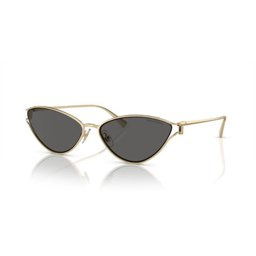 SOLID GRAY LENSES WITH LIGHT GOLD FRAME