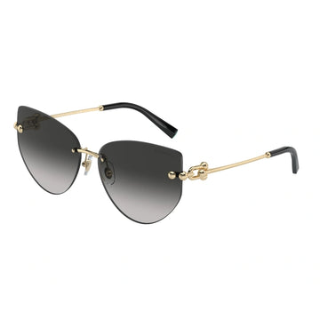 GRAY GRADIENT LENSES WITH GOLD FRAME