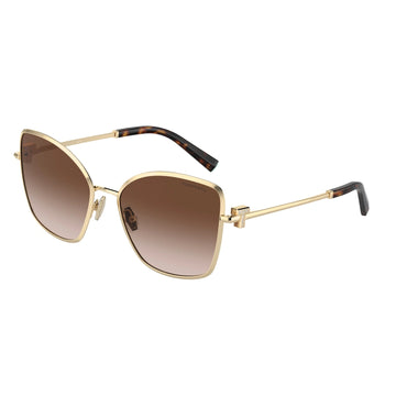 BROWN GRADIENT LENSES WITH GOLD FRAME