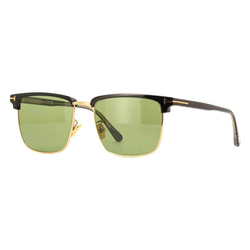 GREEN LENSES WITH BLACK GOLD FRAME