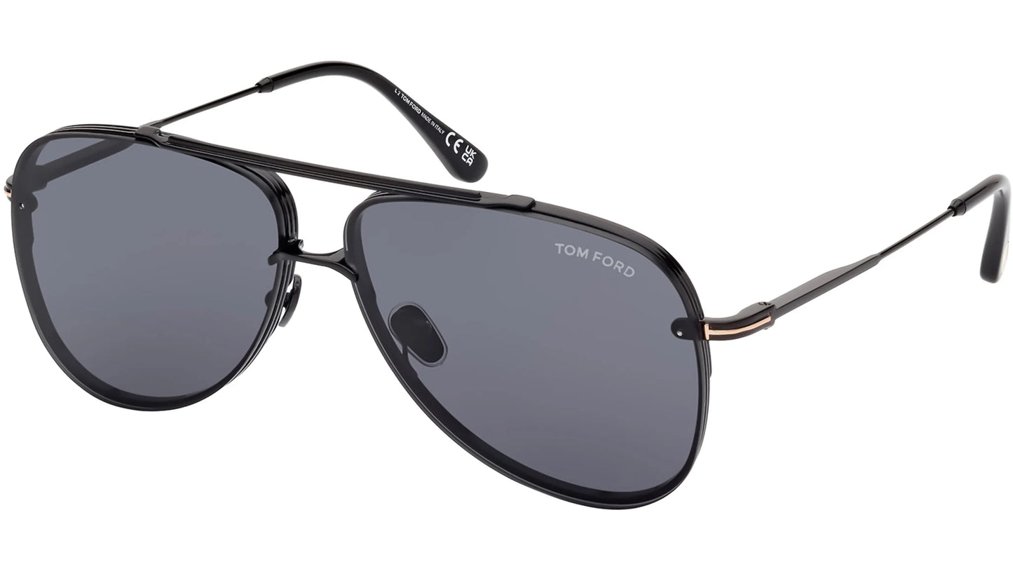 Tom Ford TF1071LEON aviator sunglasses, view 7