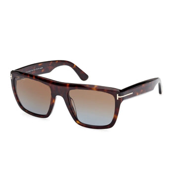 BROWN GRADIENT LENSES WITH HAVANA FRAME