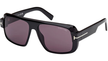 SOLID SMOKE GRAY LENSES WITH SHINY BLACK FRAME