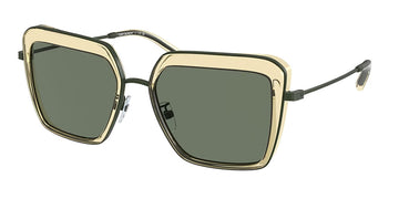 SOLID GREEN LENSES WITH TRANSPARENT YELLOW ON GREEN FRAME