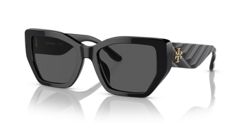 SOLID GRAY LENSES WITH BLACK FRAME