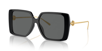 SOLID GRAY LENSES WITH BLACK FRAME