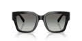 Tory Burch TY7228U/S Square Sunglasses in Grey Gradient Black, detail view