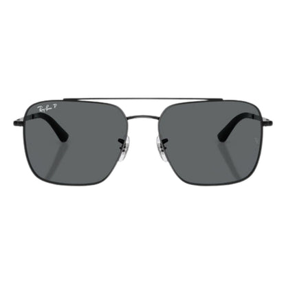 Ray-Ban RB3773I Square Sunglasses in Grey Black, front view
