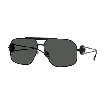 SOLID GRAY LENSES WITH MATTE BLACK FRAME