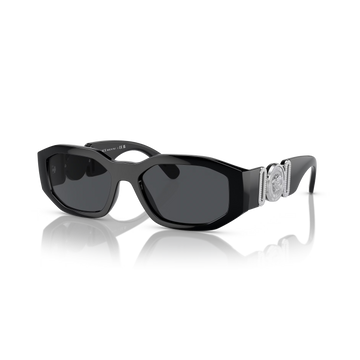 SOLID GRAY LENSES WITH BLACK SLIVER FRAME