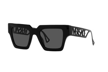 SOLID GRAY BLACK LENSES WITH BLACK FRAME
