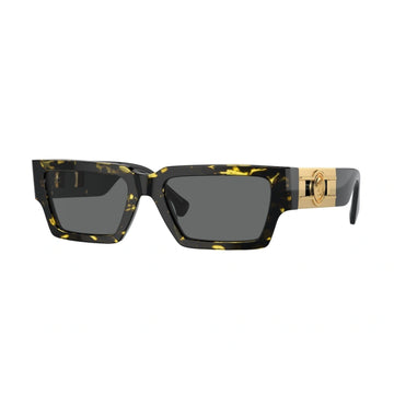 SOLID GRAY LENSES WITH HAVANA FRAME