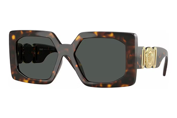 SOLID BROWN LENSES WITH HAVANA FRAME