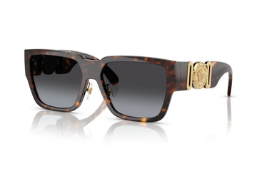 GRAY GRADIENT LENSES WITH HAVANA FRAME