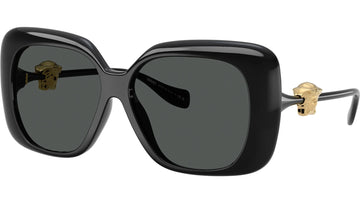 SOLID GRAY LENSES WITH BALCK FRAME