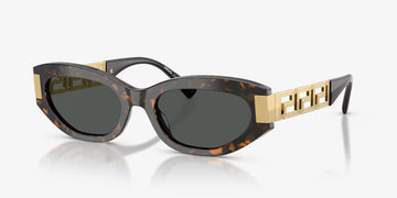 SOLID GRAY BLACK LENSES WITH DARK HAVANA FRAME