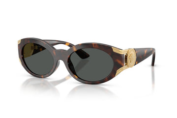 SOLID GRAY LENSES WITH DARK HAVANA FRAME