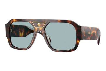LIGHT BLUE POLARIZED LENSES WITH DARK HAVANA FRAME