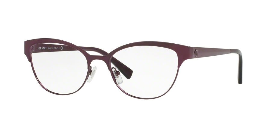 Versace VE1240 Cat Eye Eyeglasses in Red, front view