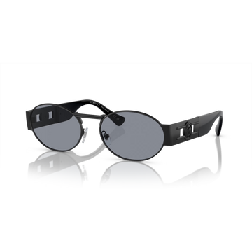SOLID GRAY LENSES WITH MATTE BLACK FRAME