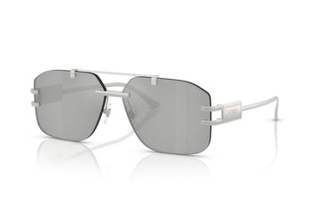 CLEAR MIRROR LENSES WITH SLIVER FRAME
