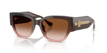 BROWN GRADIENT LENSES WITH BROWN GRADIENT FRAME