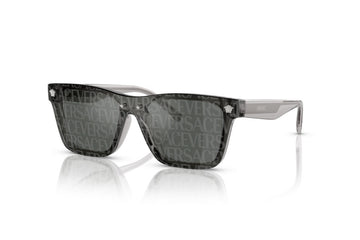 SOLID GRAY MONOGRAM LENSES WITH BLACK FRAME