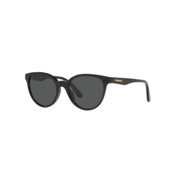 SOLID GRAY LENSES WITH BLACK FRAME