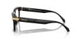 Versace VE3354 Rectangle Eyeglasses in Black, side view