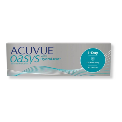 Acuvue Oasys 1-Day Contact Lenses box, front view