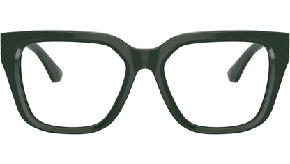 Burberry BE2403 Square Eyeglasses in Green Frame, front view