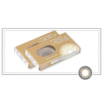 Bausch + Lomb Lacelle Premium Colour Contact Lenses box, front view