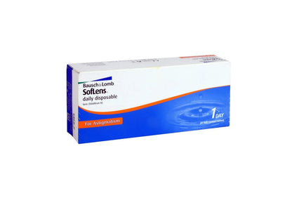 Bausch + Lomb SofLens Dailies Toric Contact Lenses box, front view