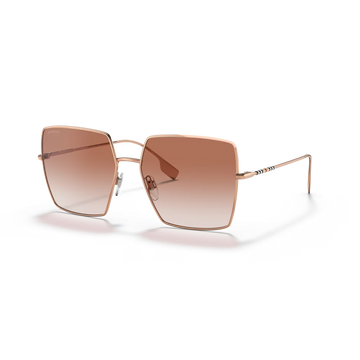 PINK GRADIENT LENSES WITH ROSE GOLD FRAMR